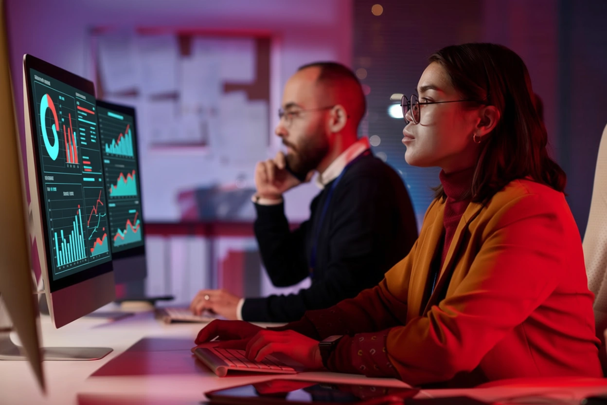 analystes en cybersécurité au travail