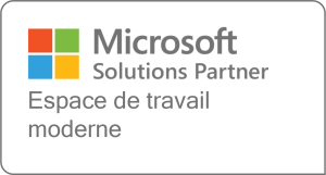 Microsoft Solutions Partner — Espace de travail moderne