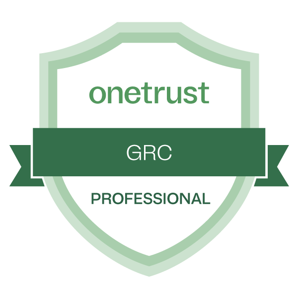 GRC Professional certification - Onetrust