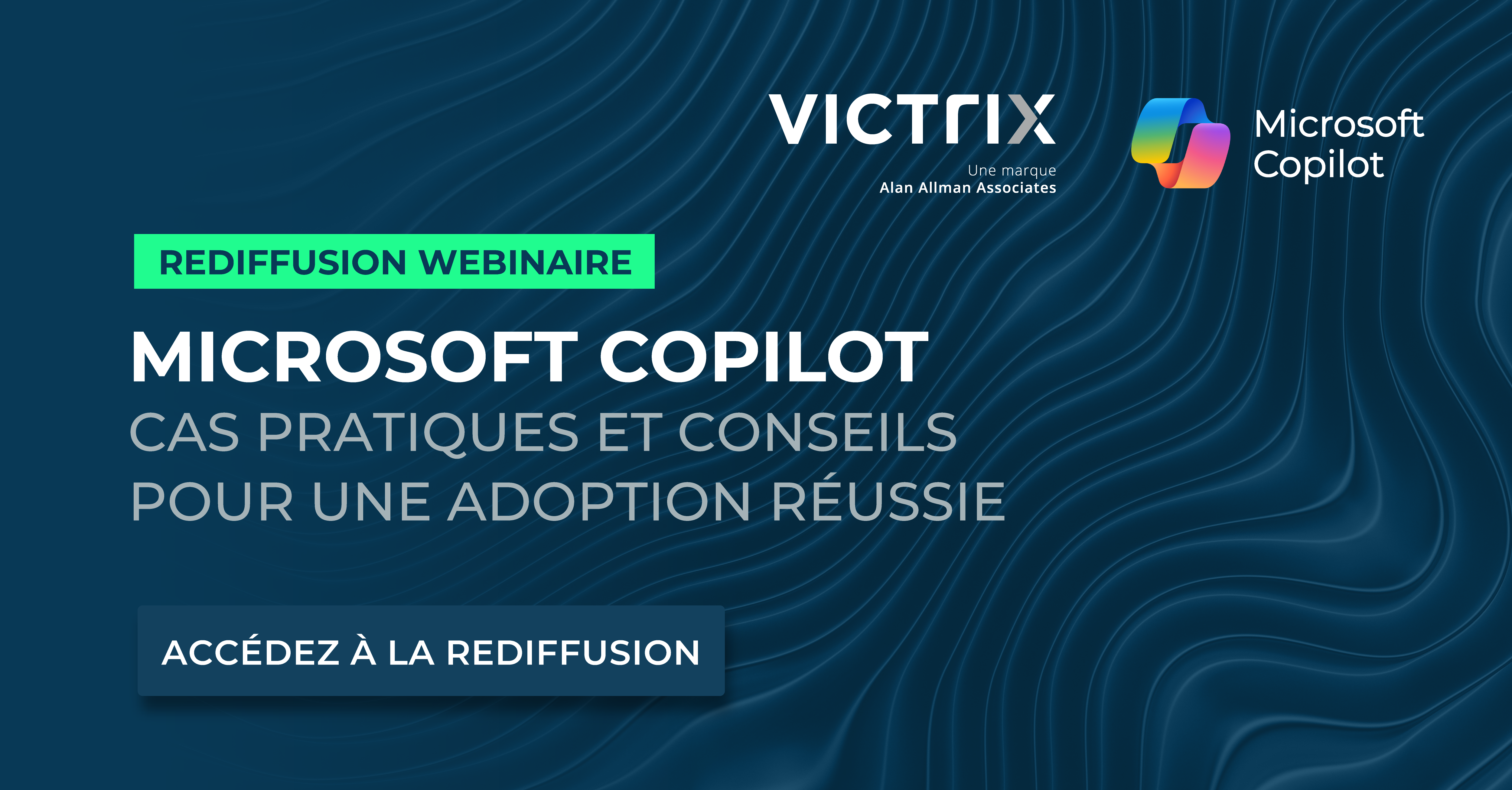 Banniere enregistrement webinaire Copilot Victrix