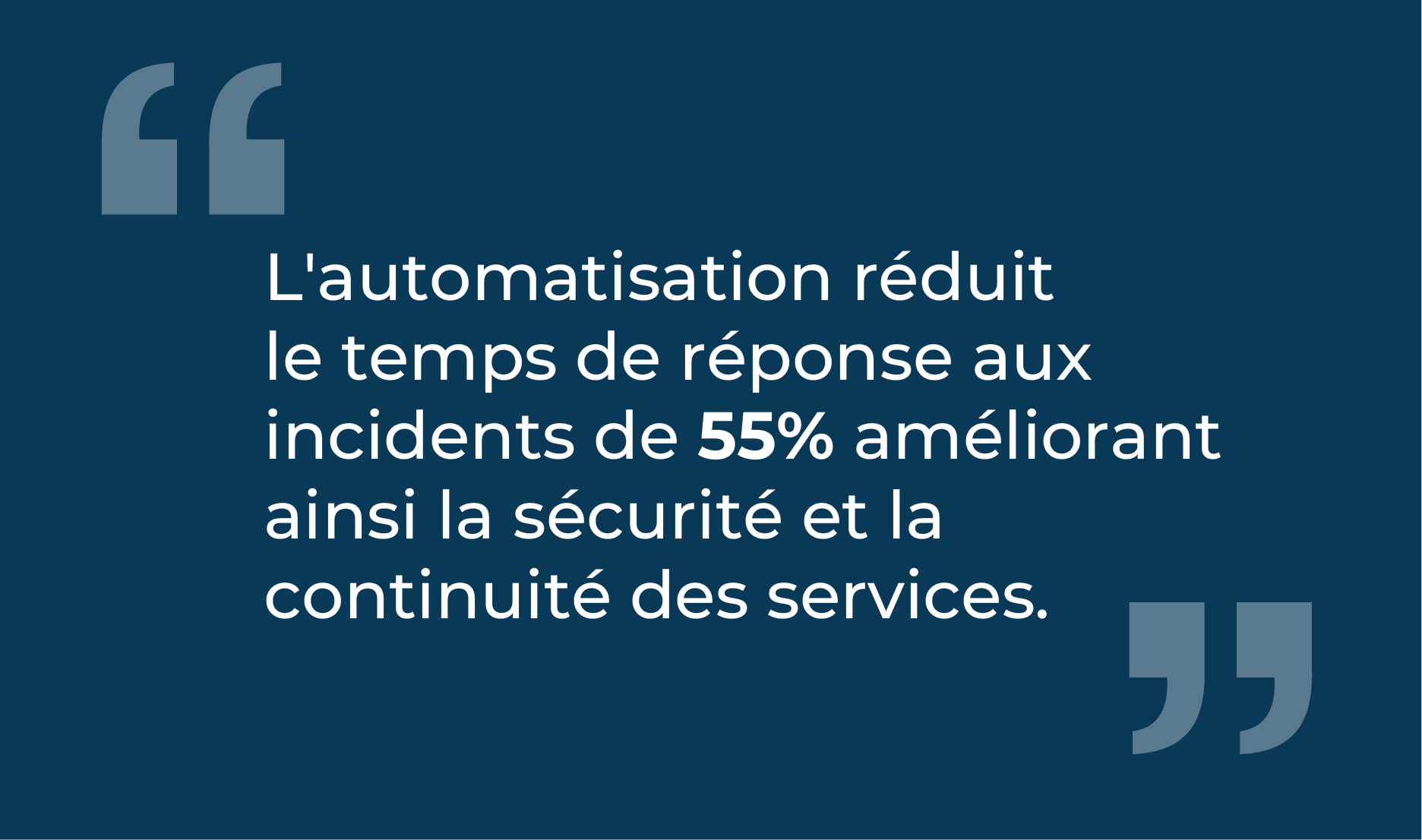 Statistiques automatisation ITOM