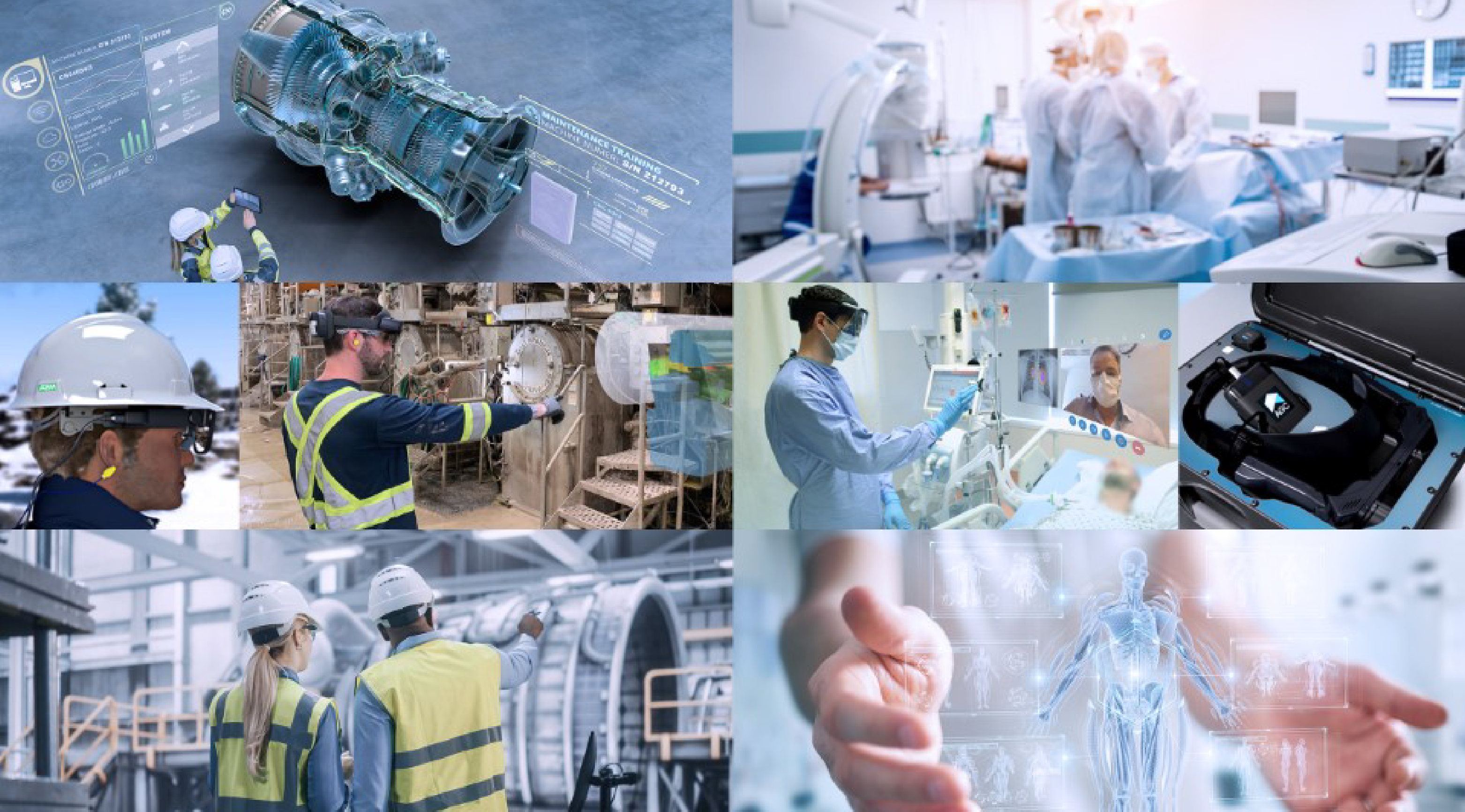 Bannière réalité étendue AGC